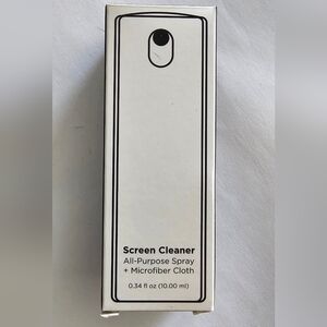 Limitless Screen Cleaner All-Purpose Spray & Microfiber Cloth 0.34 fl oz New